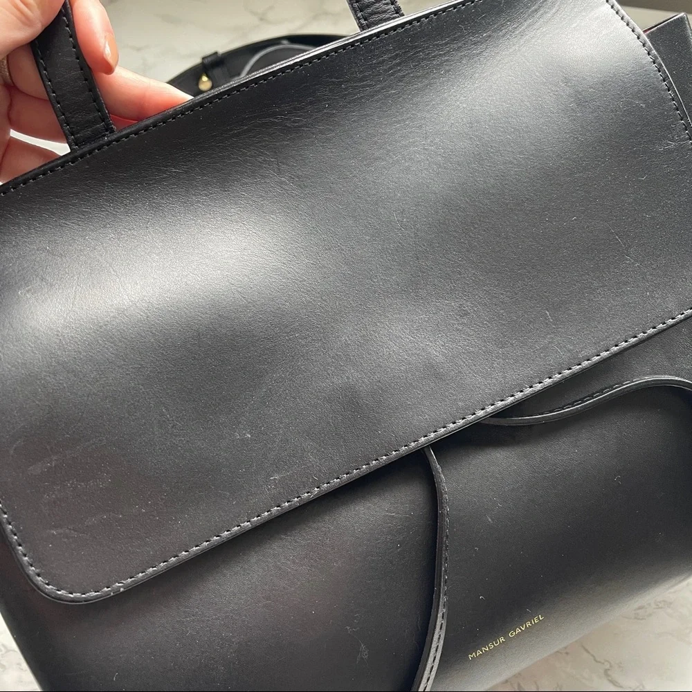 Mansur Gavriel authentic black mini lady bag - Picture 4 of 10